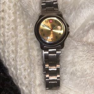 Swiss Navy watch two toned gently worn